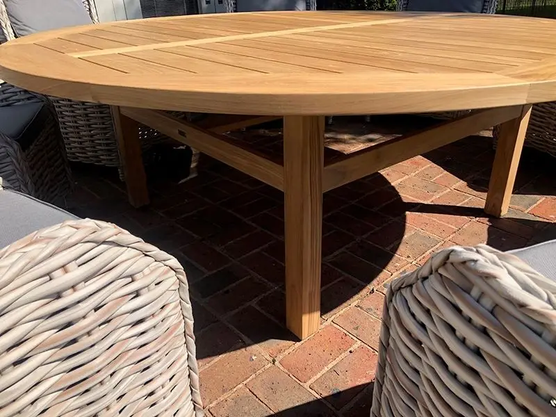 Fiji 8 Chair Dining Set - With Malvern 2.1M