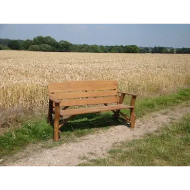 Oak garden bench 170cm