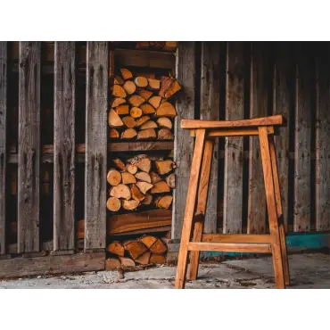 Reclaimed Teak Bar Stool x4