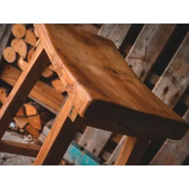 Reclaimed Teak Bar Stool x4