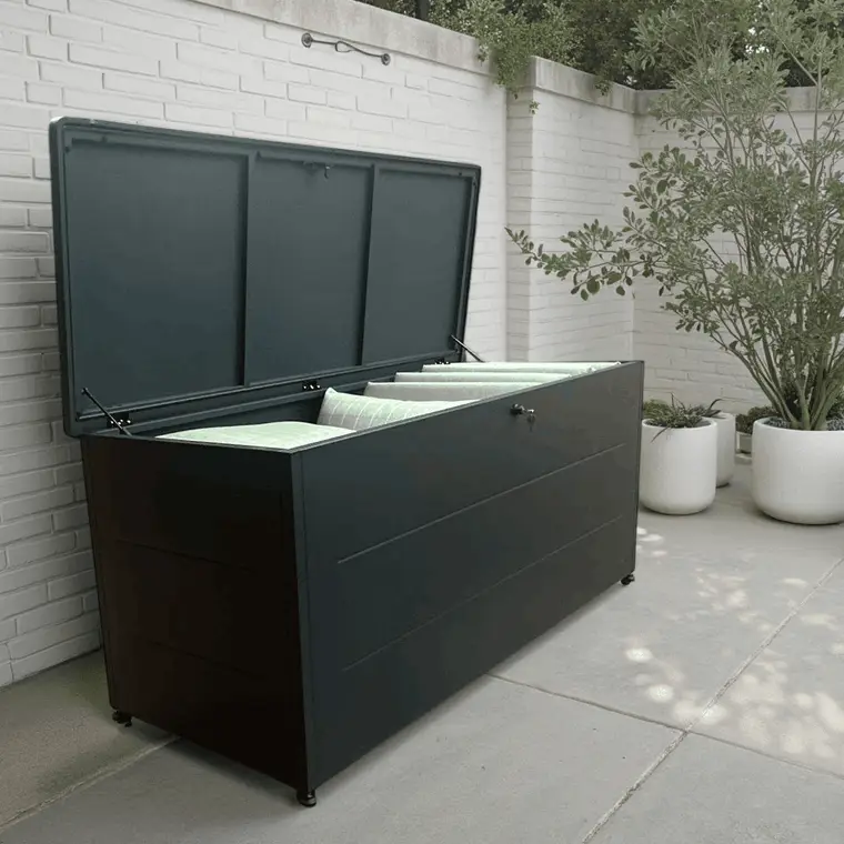 Anthracite Cushion Storage Box