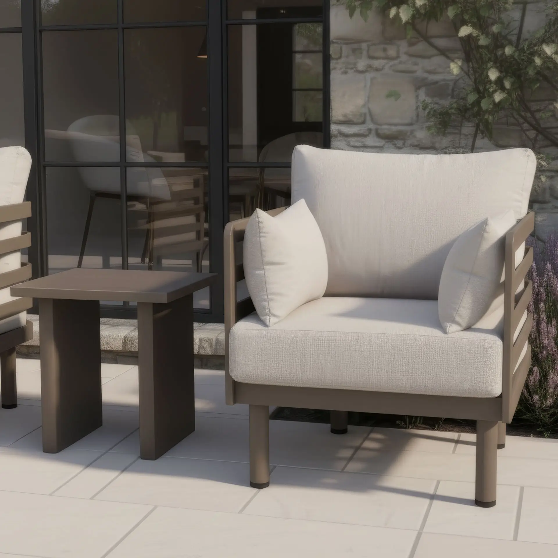 Metro Aluminium Garden Lounge Set