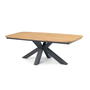 Maldives 6 Seat Oval Jakarta Dining Table Set