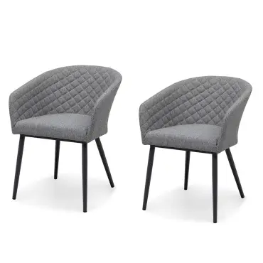Pair of Fabric Ambition Dining Chairs