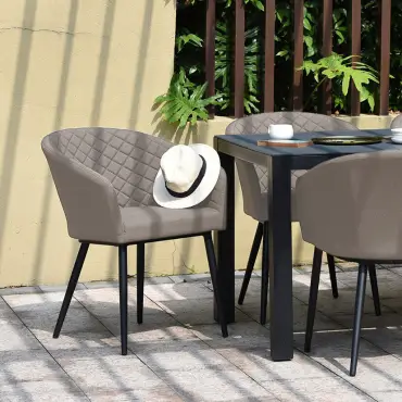 Ambition 6 Seat Oval Jakarta Dining Set