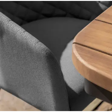 Ambition 6 Seat Oval Jakarta Dining Set