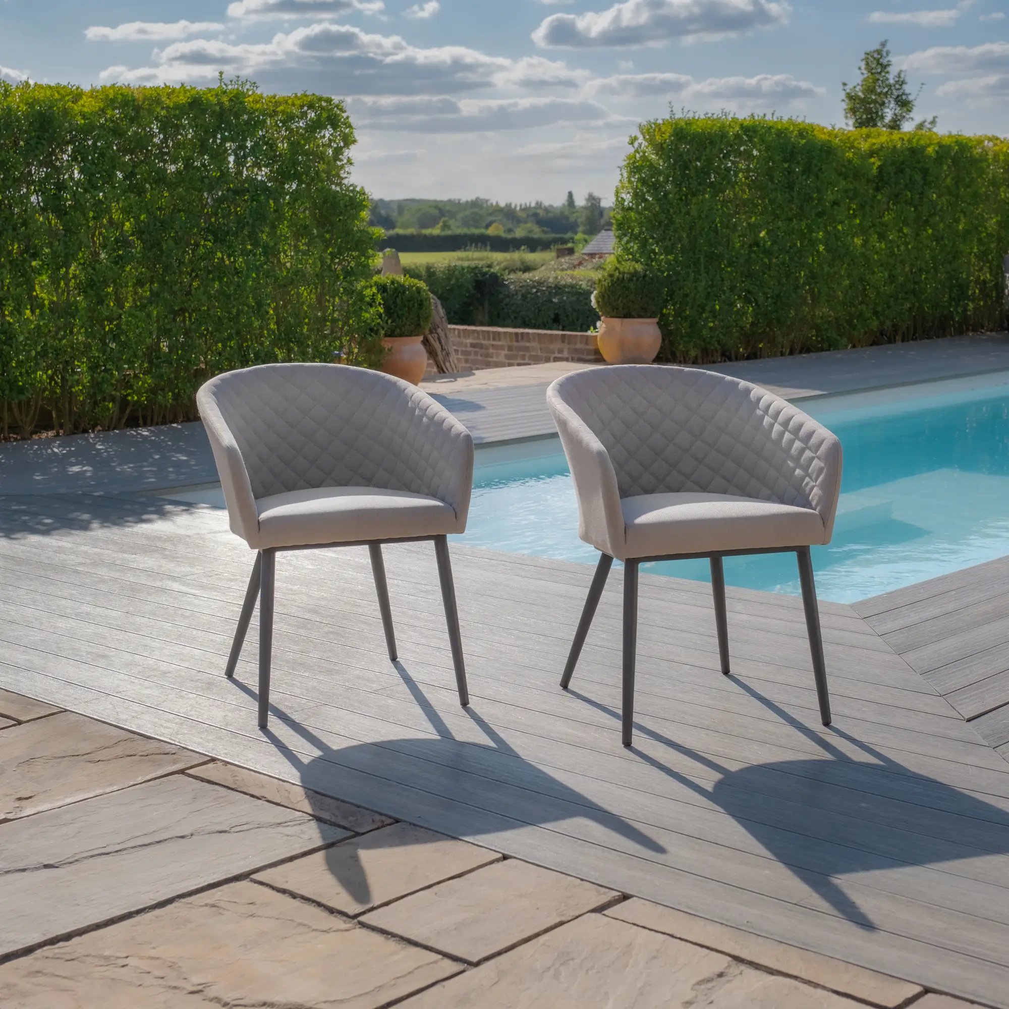Ambition 6-10 Seat Vienna Extending Rectangular Dining Set
