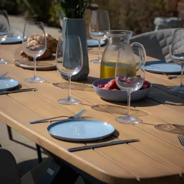 Ambition 8 Seat Oval Jakarta Dining Set