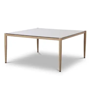 Burford 8 Seat Aluminium Square Dining Set