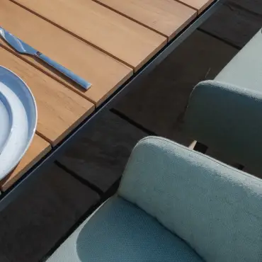 Ambition 6-10 Seat Jakarta Teak Extending Dining Table Set