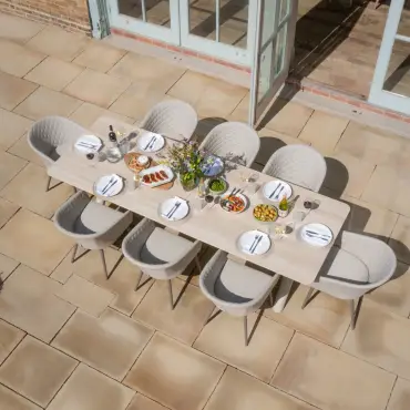 Ambition 8-12 Seat Maxim Extending Dining Set