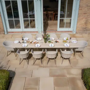 Ambition 8-12 Seat Maxim Extending Dining Set