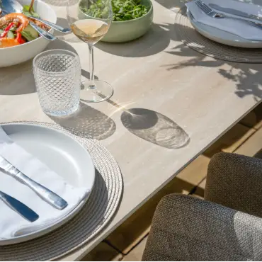Ambition 8-12 Seat Maxim Extending Dining Set