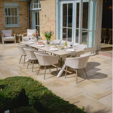 Ambition 8-12 Seat Maxim Extending Dining Set