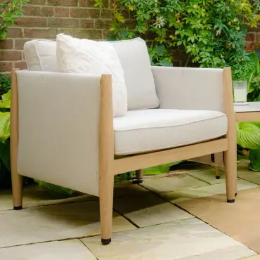 Burford Aluminium Lounge Chair