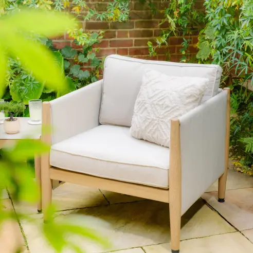Burford Aluminium Lounge Chair