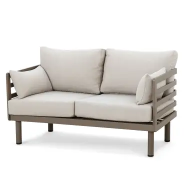 Metro Aluminium 2 Seat Sofa