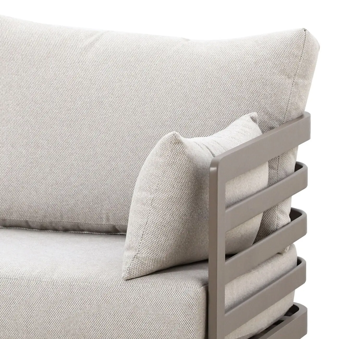 Metro Aluminium 2 Seat Sofa
