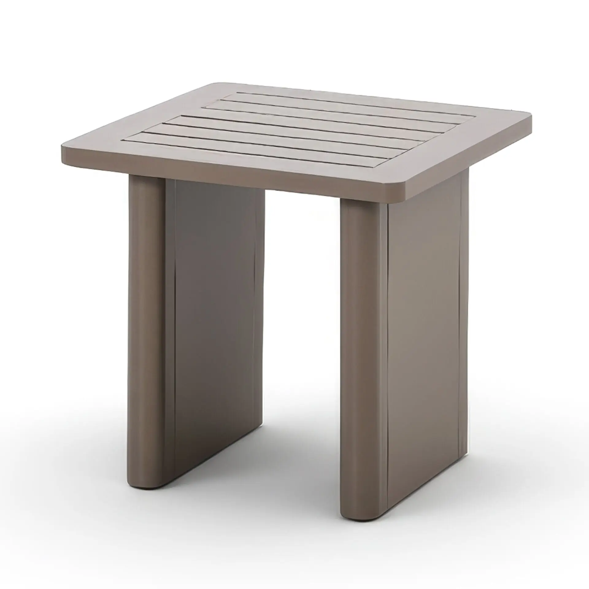 Metro Aluminium Square Side Table