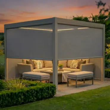 Como Pergola 3m x 3m LED Frame