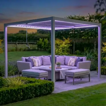 Como Pergola 3m x 3m LED Frame