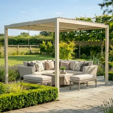 Como Pergola 3m x 3m LED Frame