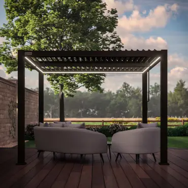 Como Pergola 3m x 3m LED Frame