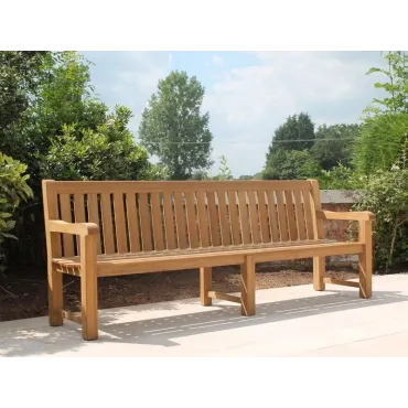 Britannia Teak Bench - 240cm