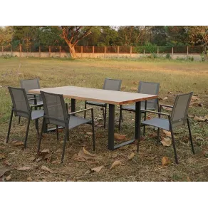 Edge Marbella 6 Dining Set - Certified