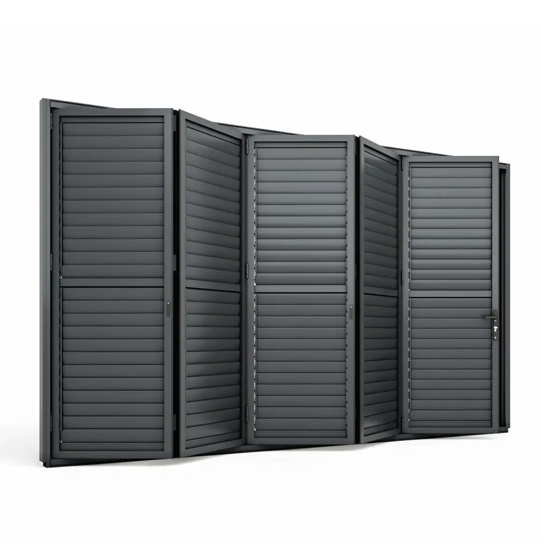 Eden Pergola Bi Folding Louvre Door - 4m