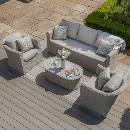 OXFORD 3 SEATER SOFA SET rattan garden furniture