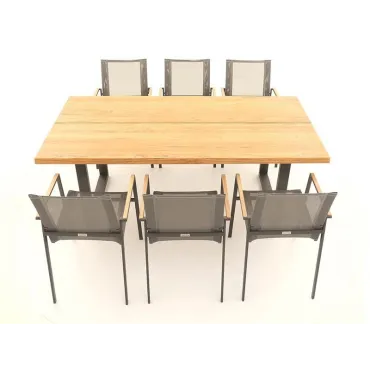 Edge Marbella 6 Dining Set - Certified