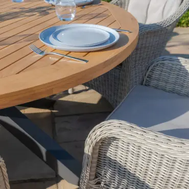 Oxford 6 Seat Round  Jakarta Dining Set