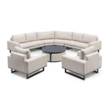 Ethos Grande Corner Sofa Set & 2 Armchairs