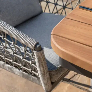 Monaco 8 Seat Jakarta Teak Oval Dining Set