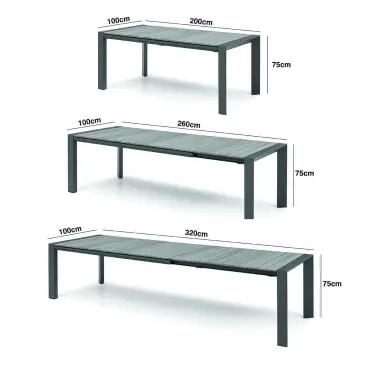 Monaco 10 Seat Jakarta Teak Extending Dining Set