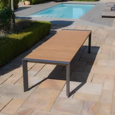 Monaco 10 Seat Jakarta Teak Extending Dining Set