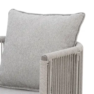 Monaco Rope Weave 2 Seat Garden Balcony Set