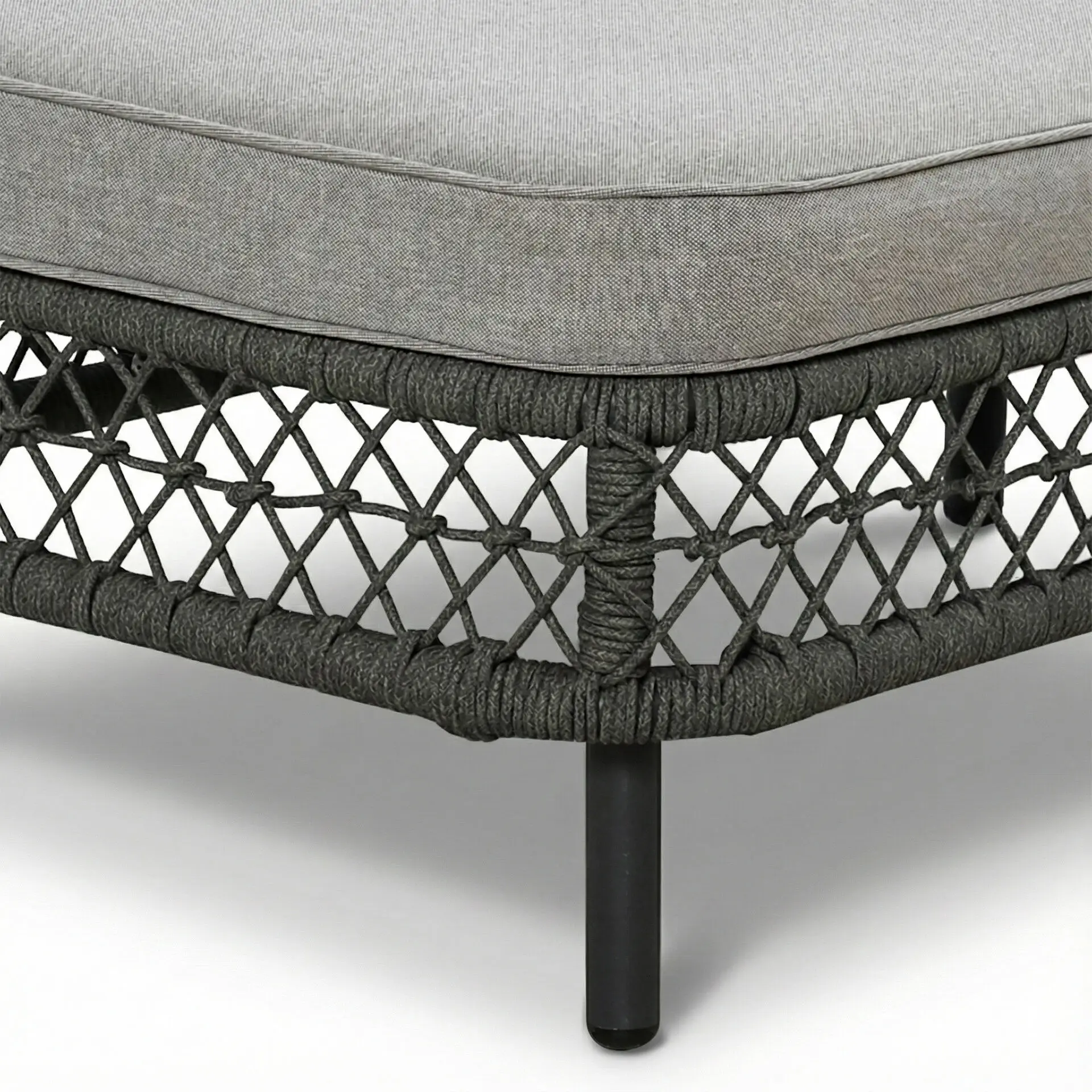 Monaco Rope Weave Sunlounger Set