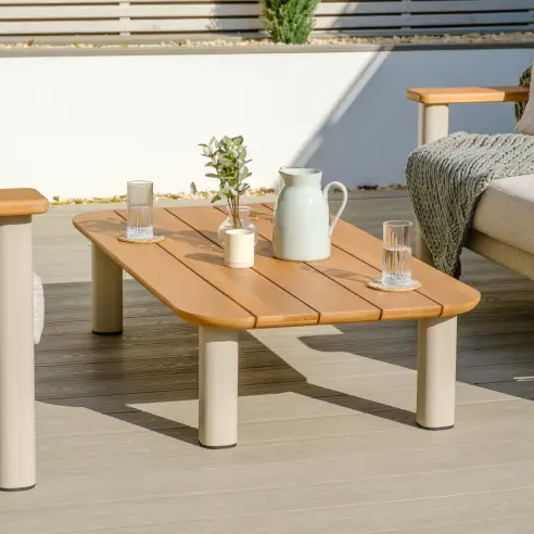 Sicily Teak Rectangular Coffee Table Sicily Teak Rectangular Coffee Table