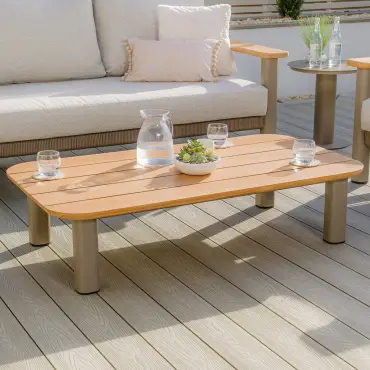 Sicily Teak Rectangular Coffee Table