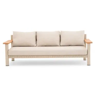 Sicily Rope Weave Sofa Set - Coffee Table & 2x 3 Seat Sofas