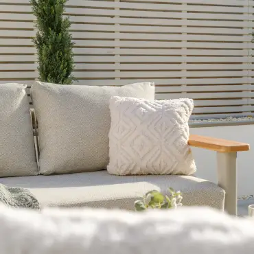 Sicily Rope Weave 2 Seat Sofa Set