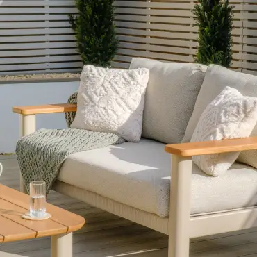 Sicily Rope Weave 2 Seat Sofa & 2 Armchairs