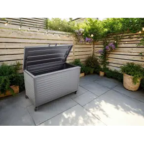 Milano Cushion Box Anthracite 1.3m