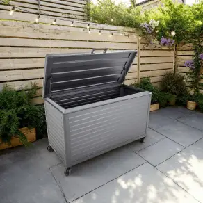 Milano 1.3m Aluminium Storage Box 1.6m
