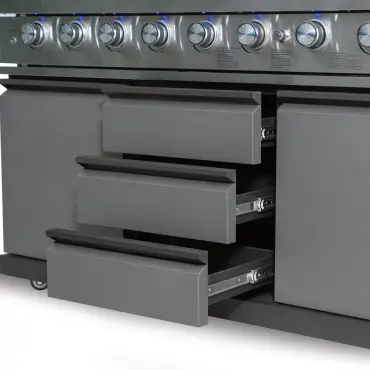 Ember Large U Shape Outdoor Kitchen Complete Set