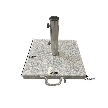 30kg Granite Parasol Base With Wheels