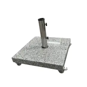 40kg Granite Parasol Base With Wheels