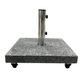 40kg Granite Parasol Base With Wheels
